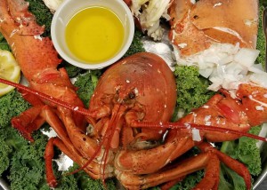 Lobster at the Riverway Restaurant