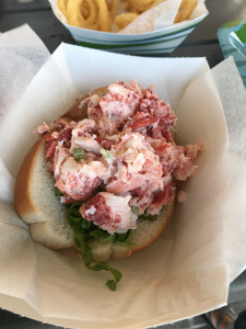 Lobster Roll from Kalmus Beach Snack Bar